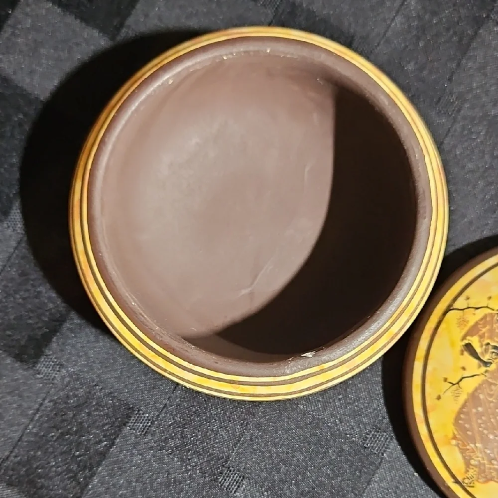 Handcrafted and Painted Greek Jewelry/Trinket Box Depicting Mythological Figures